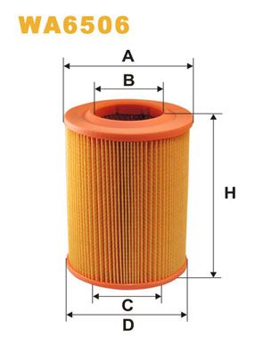 WIX FILTERS Ilmansuodatin WA6506